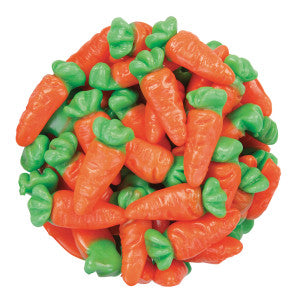 Orange Flavor Gummy Carrots